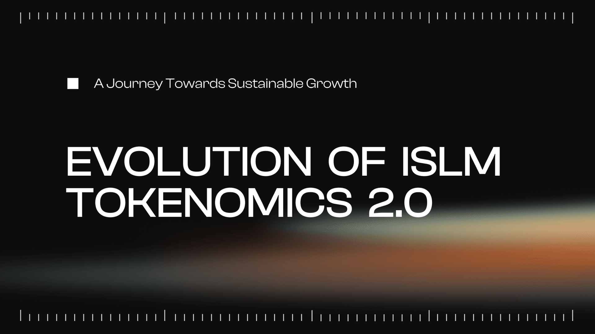 Evolution of ISLM Tokenomics 2.0: A Journey Towards Sustainable Growth